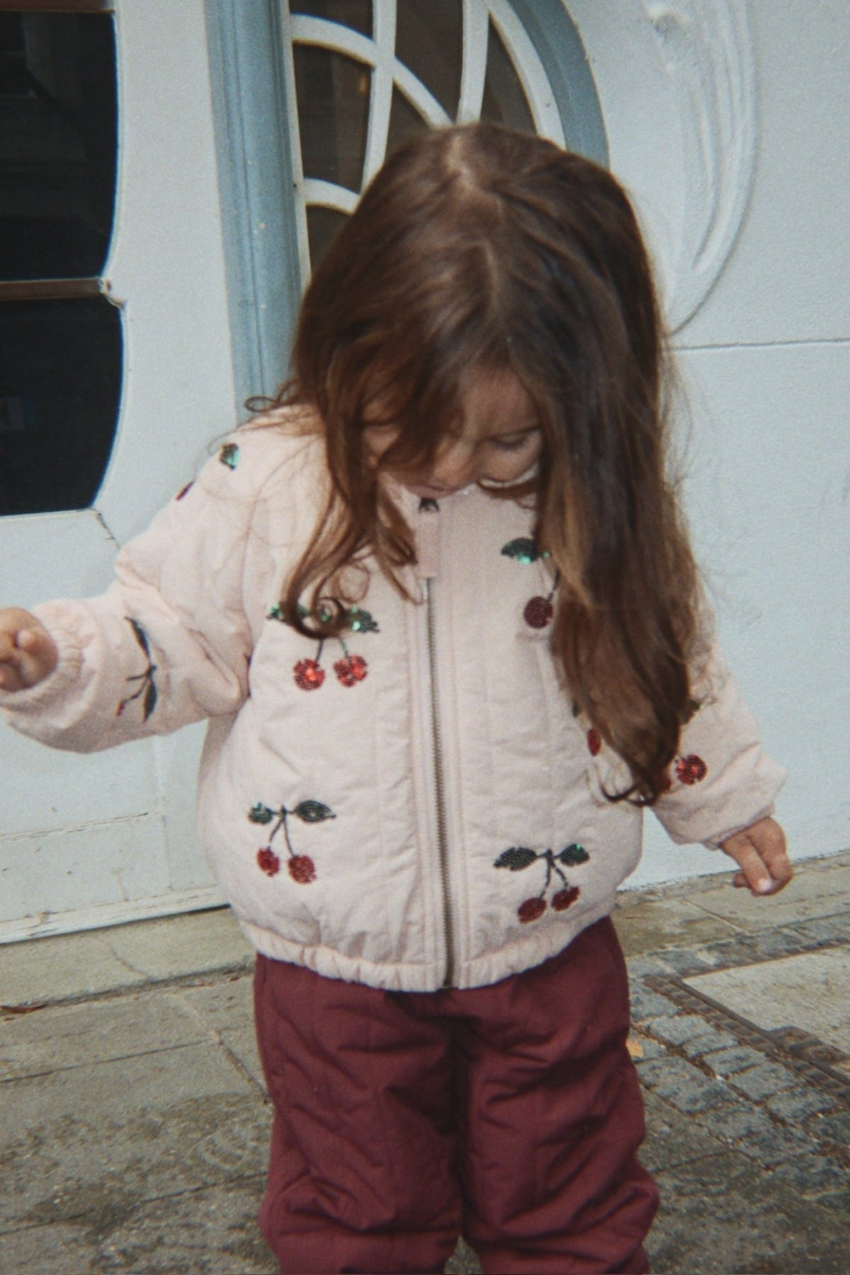 Konges Slojd JUNO SEQUIN BOMBER JACKET - Cameo Rose - Princess and the Pea Boutique