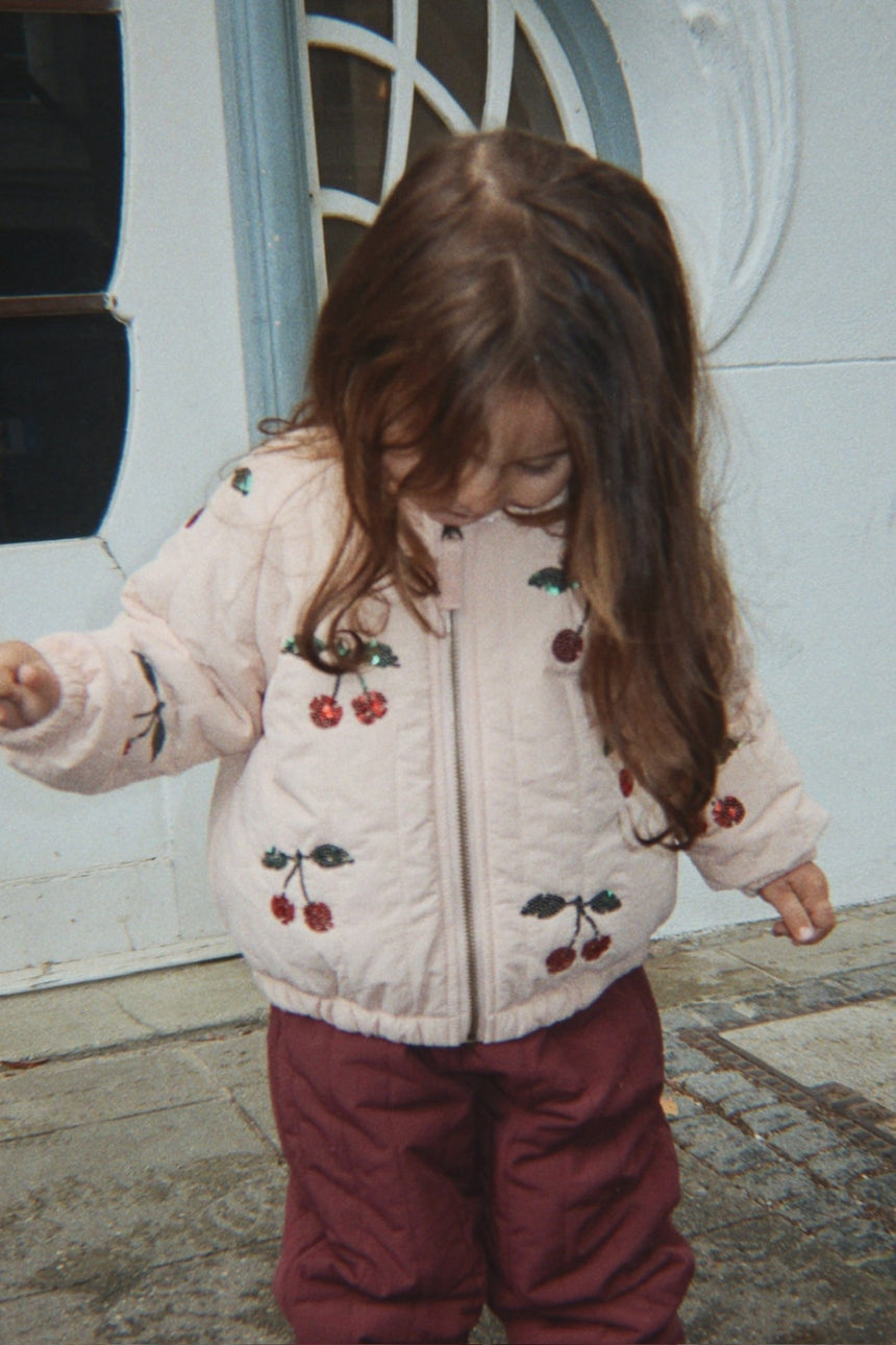 Konges Slojd JUNO SEQUIN BOMBER JACKET - Cameo Rose - Princess and the Pea Boutique