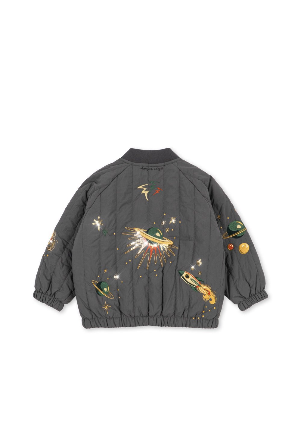Konges Slojd JUNO SEQUIN BOMBER JACKET - Magnet - Princess and the Pea Boutique