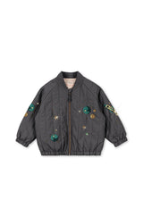 Konges Slojd JUNO SEQUIN BOMBER JACKET - Magnet - Princess and the Pea Boutique