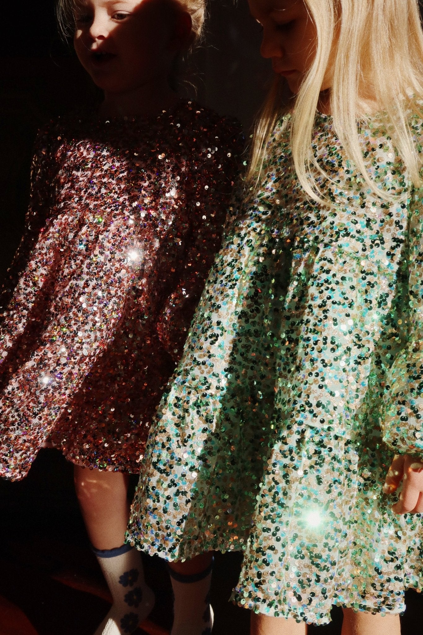 Konges Slojd Lila Sequins Dress - Rosa - Princess and the Pea Boutique