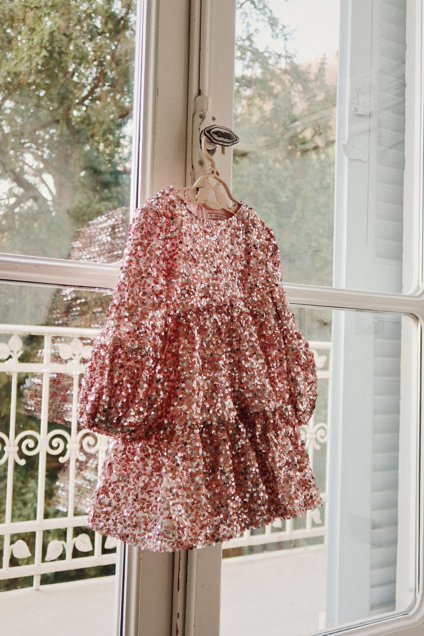 Konges Slojd Lila Sequins Dress - Rosa - Princess and the Pea Boutique