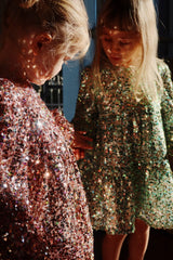 Konges Slojd Lila Sequins Dress - Rosa - Princess and the Pea Boutique