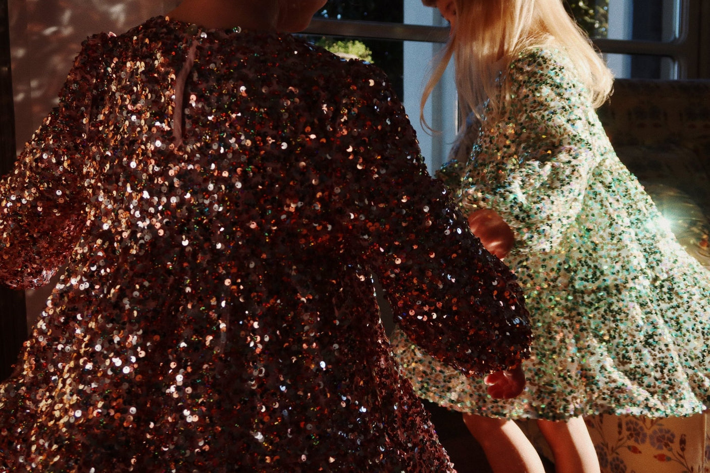 Konges Slojd Lila Sequins Dress - Rosa - Princess and the Pea Boutique