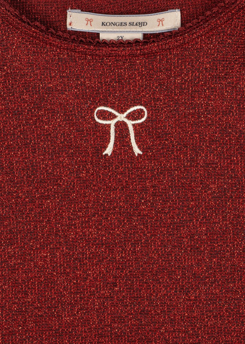 Konges Slojd Roli Dress - Red Dahlia - Princess and the Pea Boutique