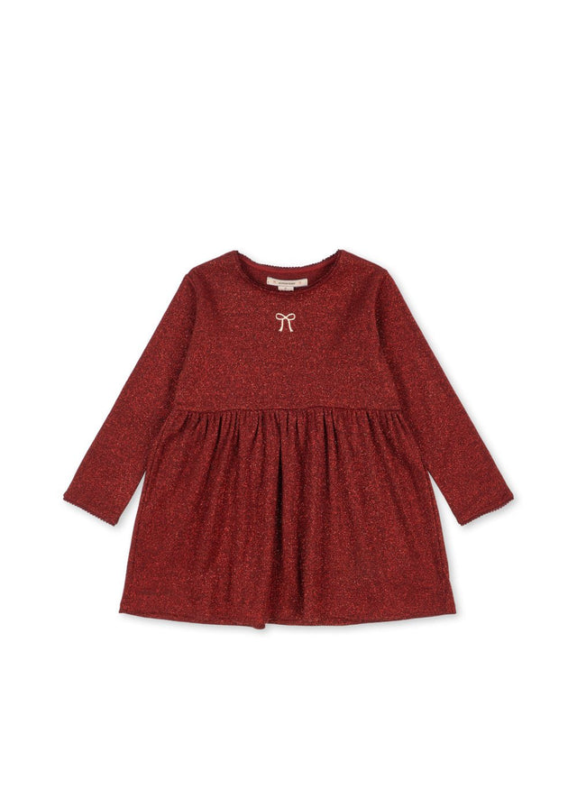 Konges Slojd Roli Dress - Red Dahlia - Princess and the Pea Boutique