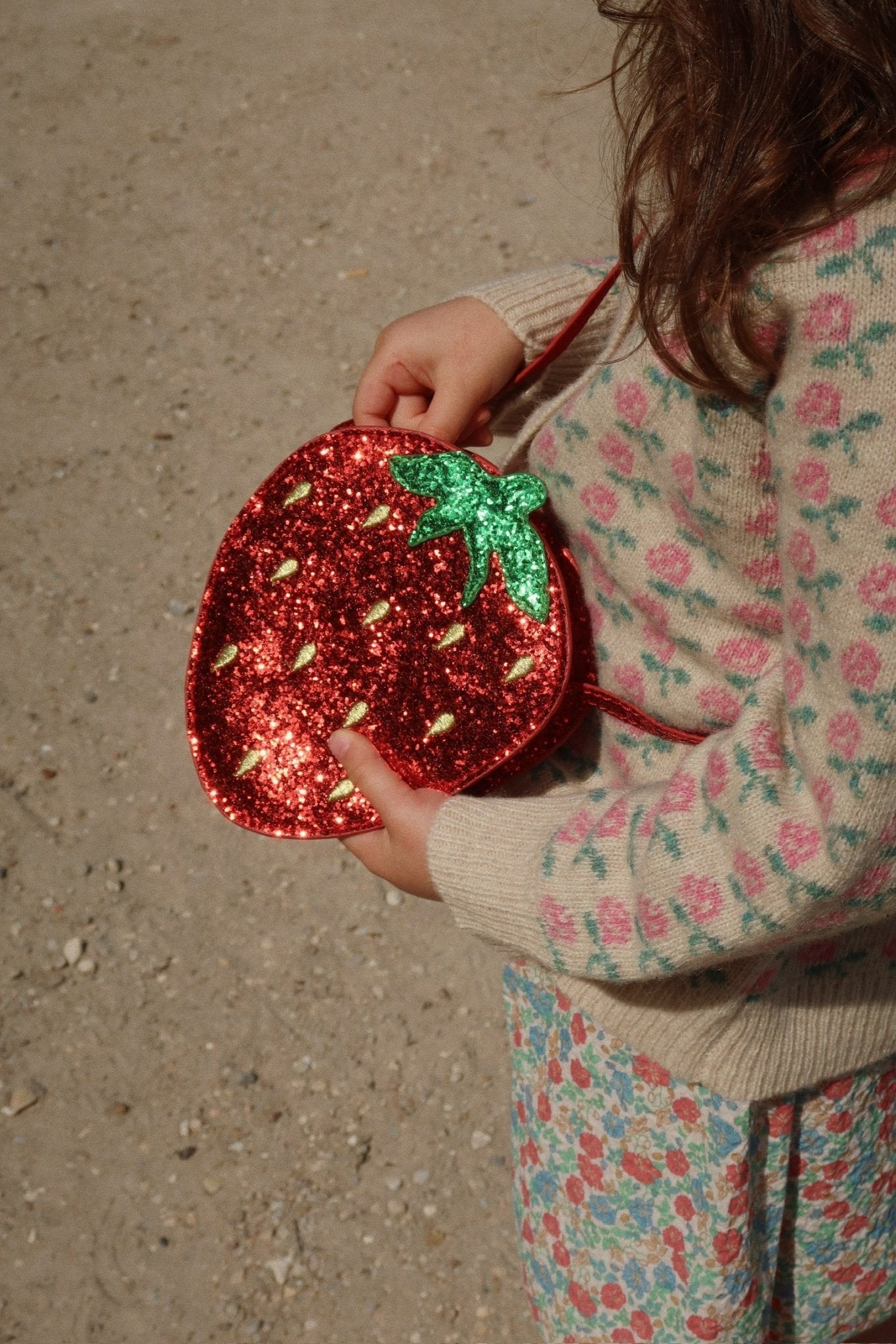 Konges Slojd Tut Strawberry Shoulder Bag - Princess and the Pea Boutique