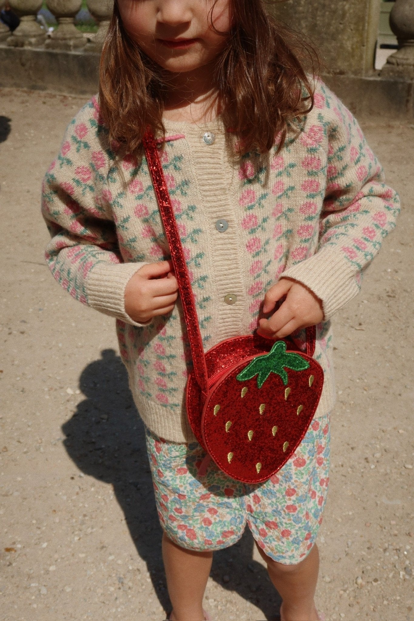 Konges Slojd Tut Strawberry Shoulder Bag - Princess and the Pea Boutique