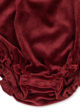 Konges Slojd Venola Romper - Red Dahlia - Princess and the Pea Boutique