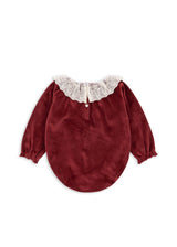 Konges Slojd Venola Romper - Red Dahlia - Princess and the Pea Boutique