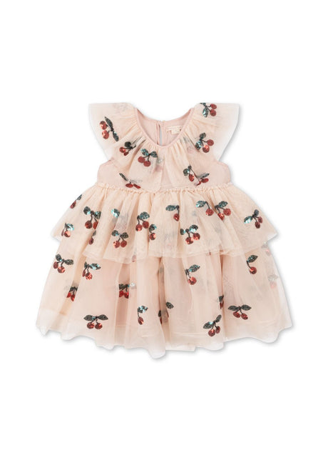 Konges Slojd Yvonne Fairy Dress - Cherry - Princess and the Pea Boutique