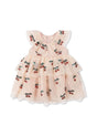 Konges Slojd Yvonne Fairy Dress - Cherry - Princess and the Pea Boutique