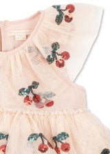 Konges Slojd Yvonne Fairy Dress - Cherry - Princess and the Pea Boutique