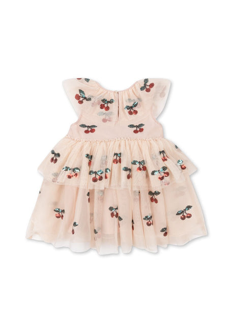 Konges Slojd Yvonne Fairy Dress - Cherry - Princess and the Pea Boutique