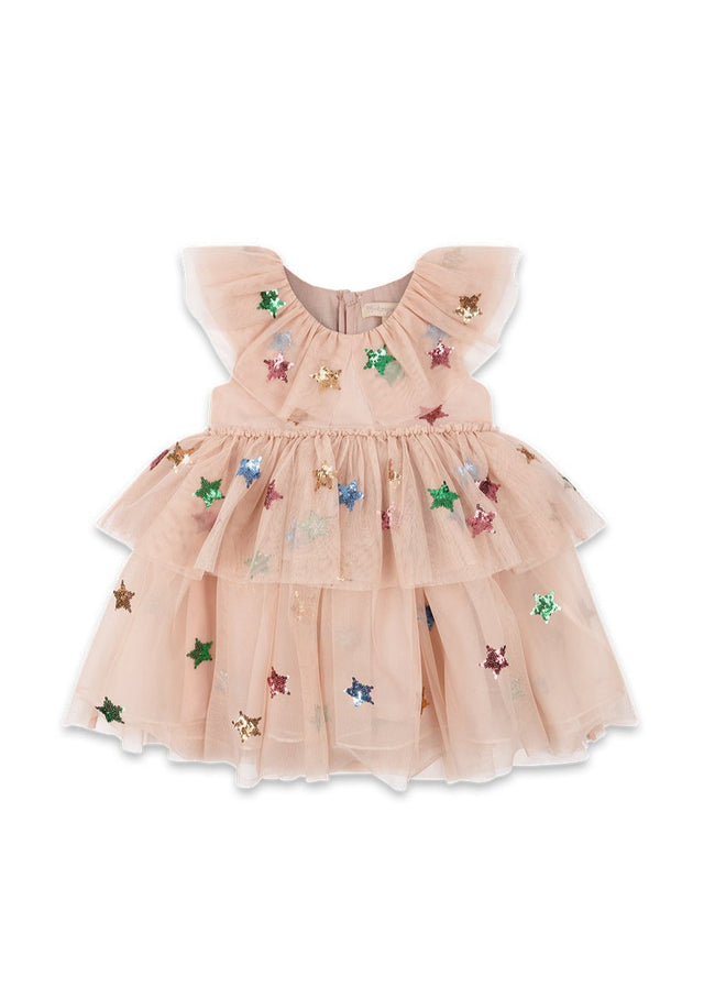 Konges Slojd Yvonne Fairy Dress - Multi Star - Princess and the Pea Boutique