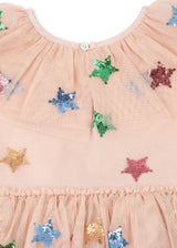 Konges Slojd Yvonne Fairy Dress - Multi Star - Princess and the Pea Boutique