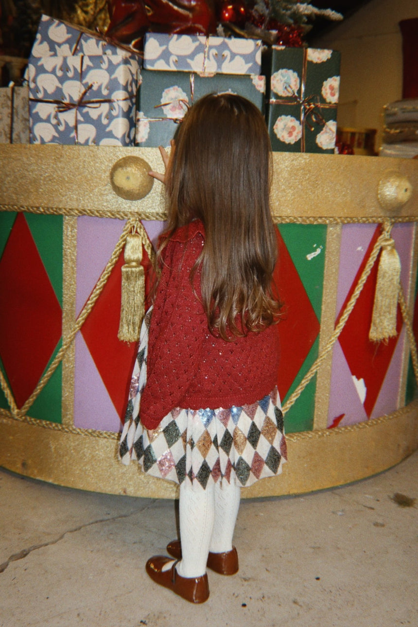 Konges Slojd Yvonne Harlekin Dress -Harlekin Sequin - Princess and the Pea Boutique