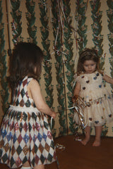Konges Slojd Yvonne Harlekin Dress -Harlekin Sequin - Princess and the Pea Boutique