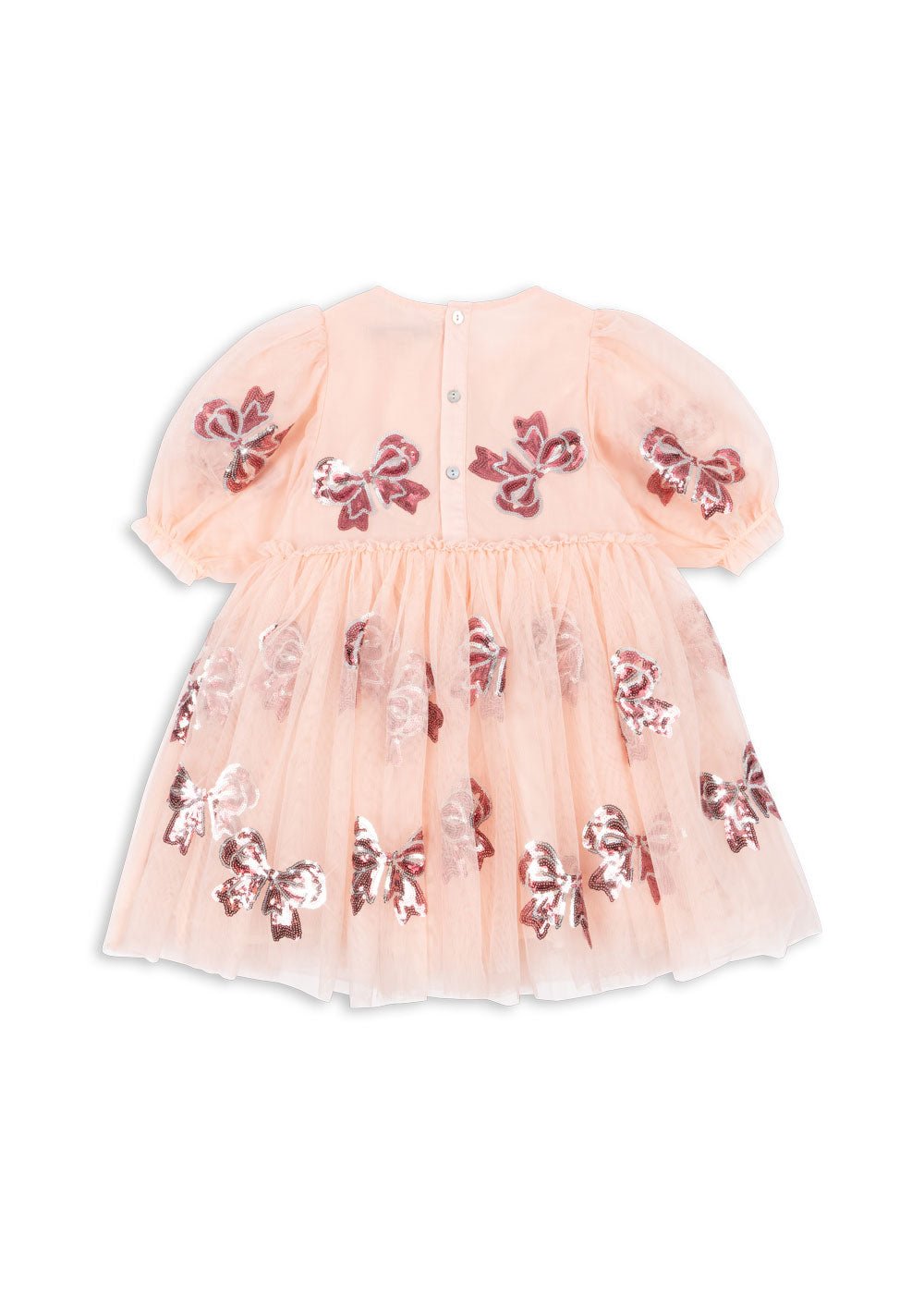 Konges Slojd Yvonne Puff Dress - Bella Bow - Princess and the Pea Boutique