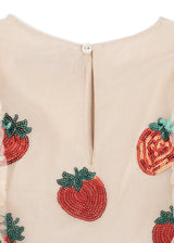 Konges Slojd Yvoone Frill Dress - Strawberry - Princess and the Pea Boutique