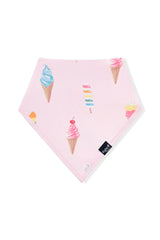 Kyte Baby Bib in Sakura Ice Cream - Princess and the Pea Boutique