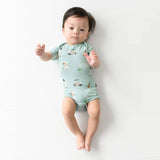 Kyte Baby Bodysuit in Golf - Princess and the Pea Boutique