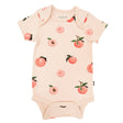 Kyte Baby Bodysuit in Peach - Princess and the Pea Boutique