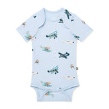 Kyte Baby Bodysuit in Take Off - Princess and the Pea Boutique