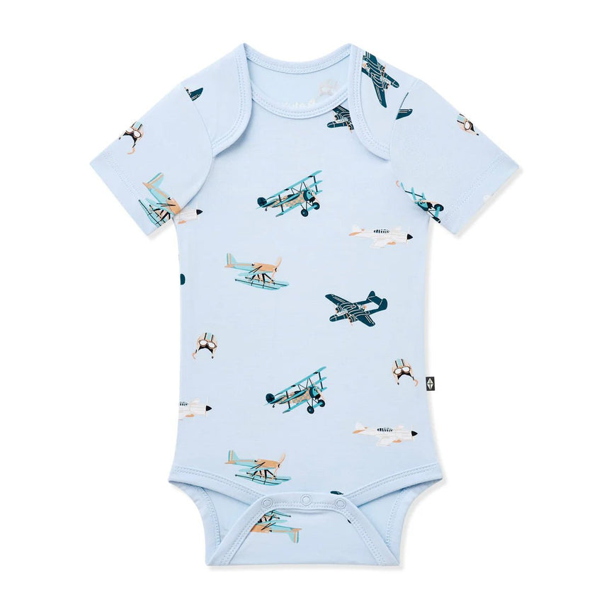 Kyte Baby Bodysuit in Take Off - Princess and the Pea Boutique