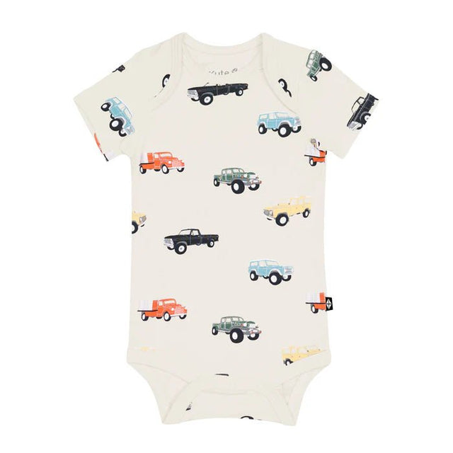 Kyte Baby Bodysuit in Vintage Truck - Princess and the Pea Boutique