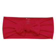 Kyte Baby Knotted Bow Headband in Cardinal - Princess and the Pea Boutique
