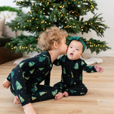 Kyte Baby Long Sleeve Pajamas in Twinkle Tree - Princess and the Pea Boutique