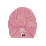 Kyte Baby Ribbed Headwrap in Apple Blossom - Princess and the Pea Boutique