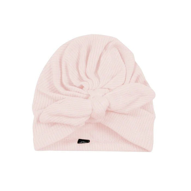 Kyte Baby Ribbed Headwrap in Blush - Princess and the Pea Boutique