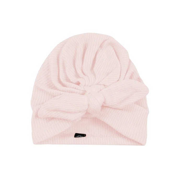 Kyte Baby Ribbed Headwrap in Blush - Princess and the Pea Boutique