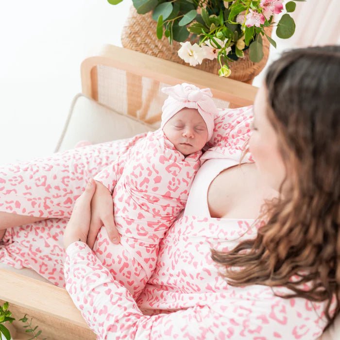 Kyte Baby Ribbed Headwrap in Blush - Princess and the Pea Boutique