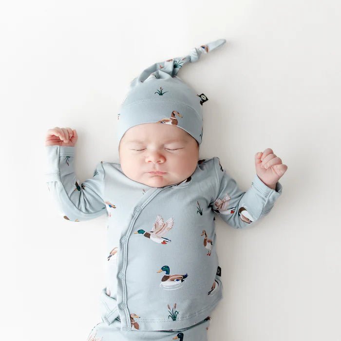 Kyte Baby Take Me Home Set with Cap in Mallard Duck - Princess and the Pea Boutique