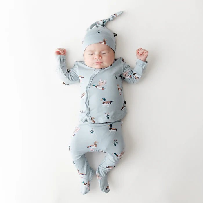 Kyte Baby Take Me Home Set with Cap in Mallard Duck - Princess and the Pea Boutique