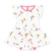 Kyte Baby Twirl Bodysuit Dress in Tulip - Princess and the Pea Boutique