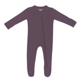 Kyte Baby Zippered Footie in Currant - Princess and the Pea Boutique