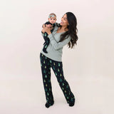 Kyte Baby Zippered Footie in Twinkle Tree - Princess and the Pea Boutique