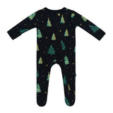 Kyte Baby Zippered Footie in Twinkle Tree - Princess and the Pea Boutique