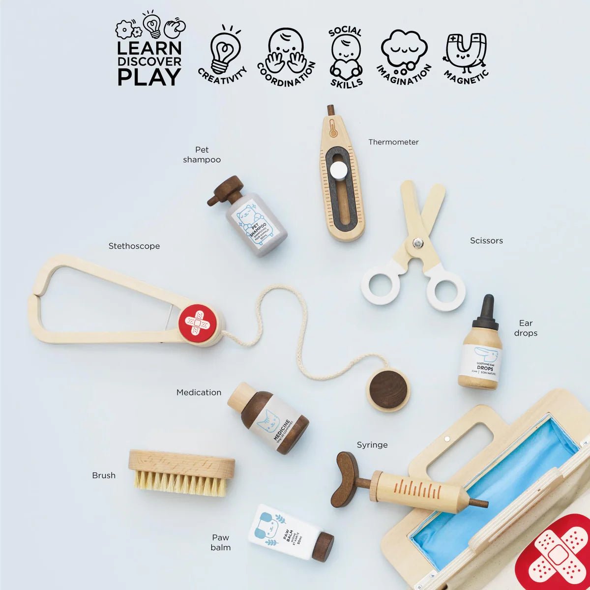 Le Toy Van Animal Vet Set - Princess and the Pea Boutique