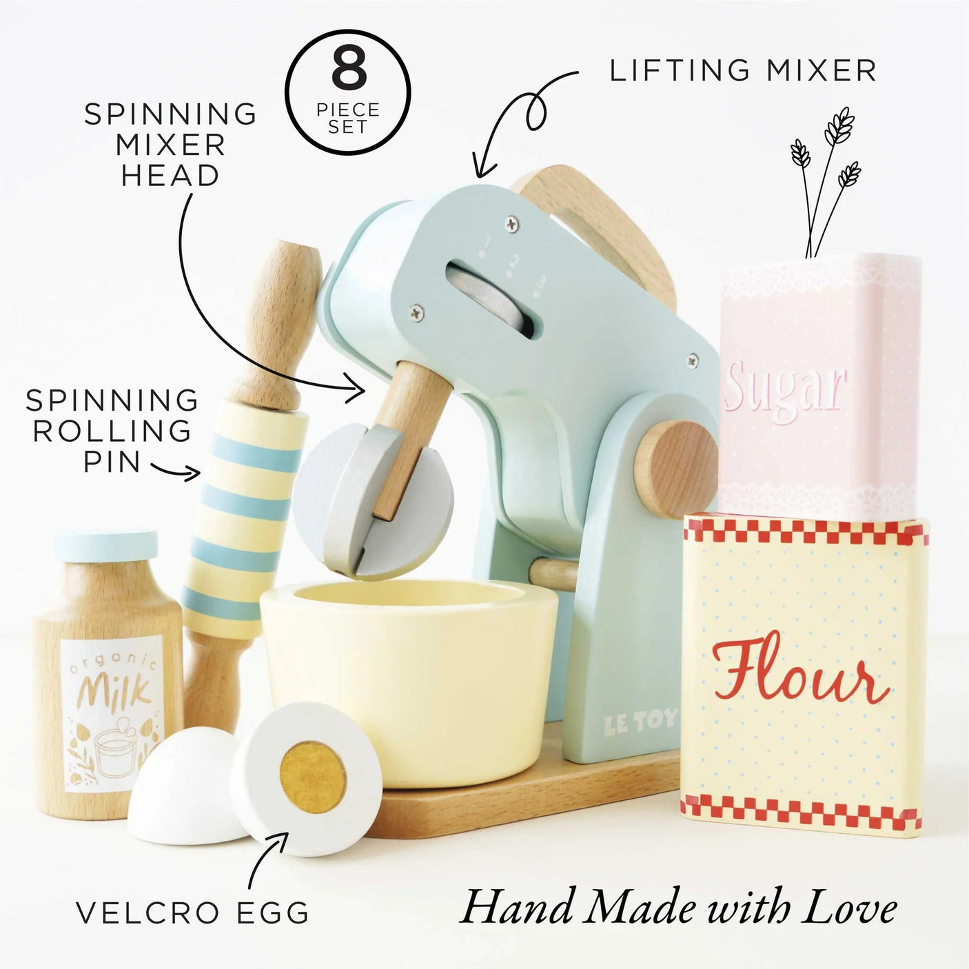 Le Toy Van Bakers Mixer Set and Accessories - Princess and the Pea Boutique