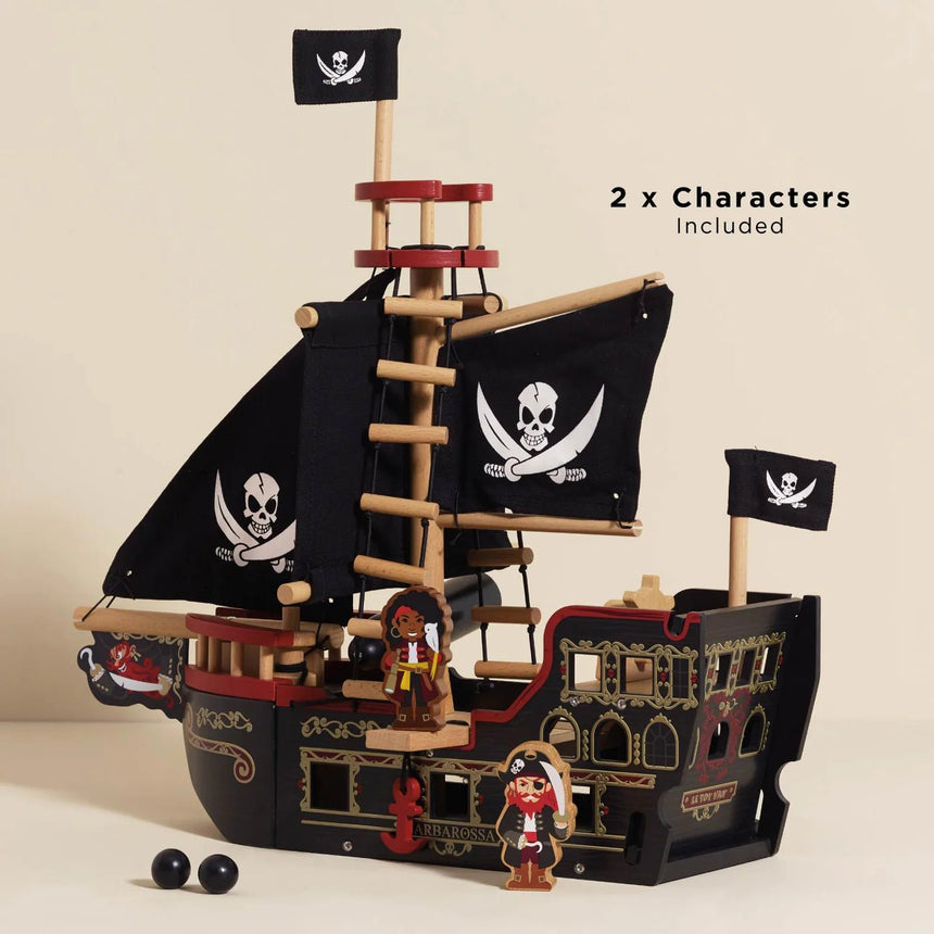 Le Toy Van Barborossa Pirate Ship - Princess and the Pea Boutique
