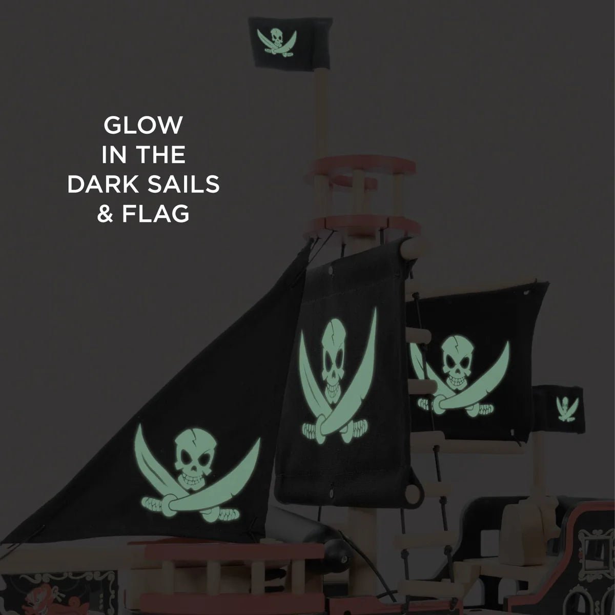 Le Toy Van Barborossa Pirate Ship - Princess and the Pea Boutique