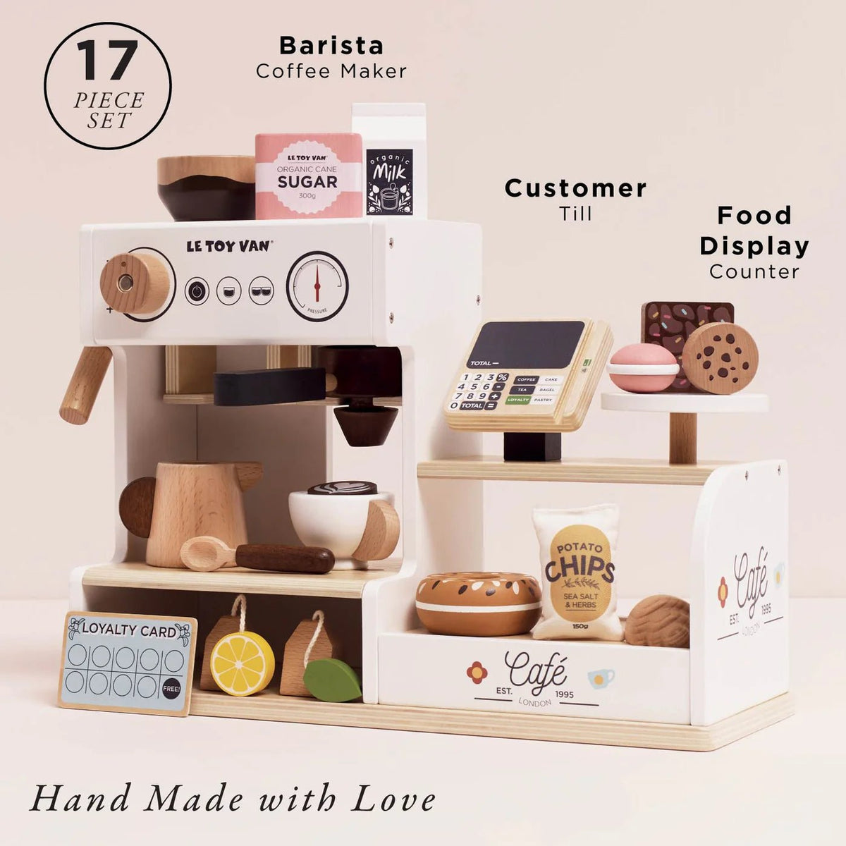 Le Toy Van Barista Café Shop - Princess and the Pea Boutique
