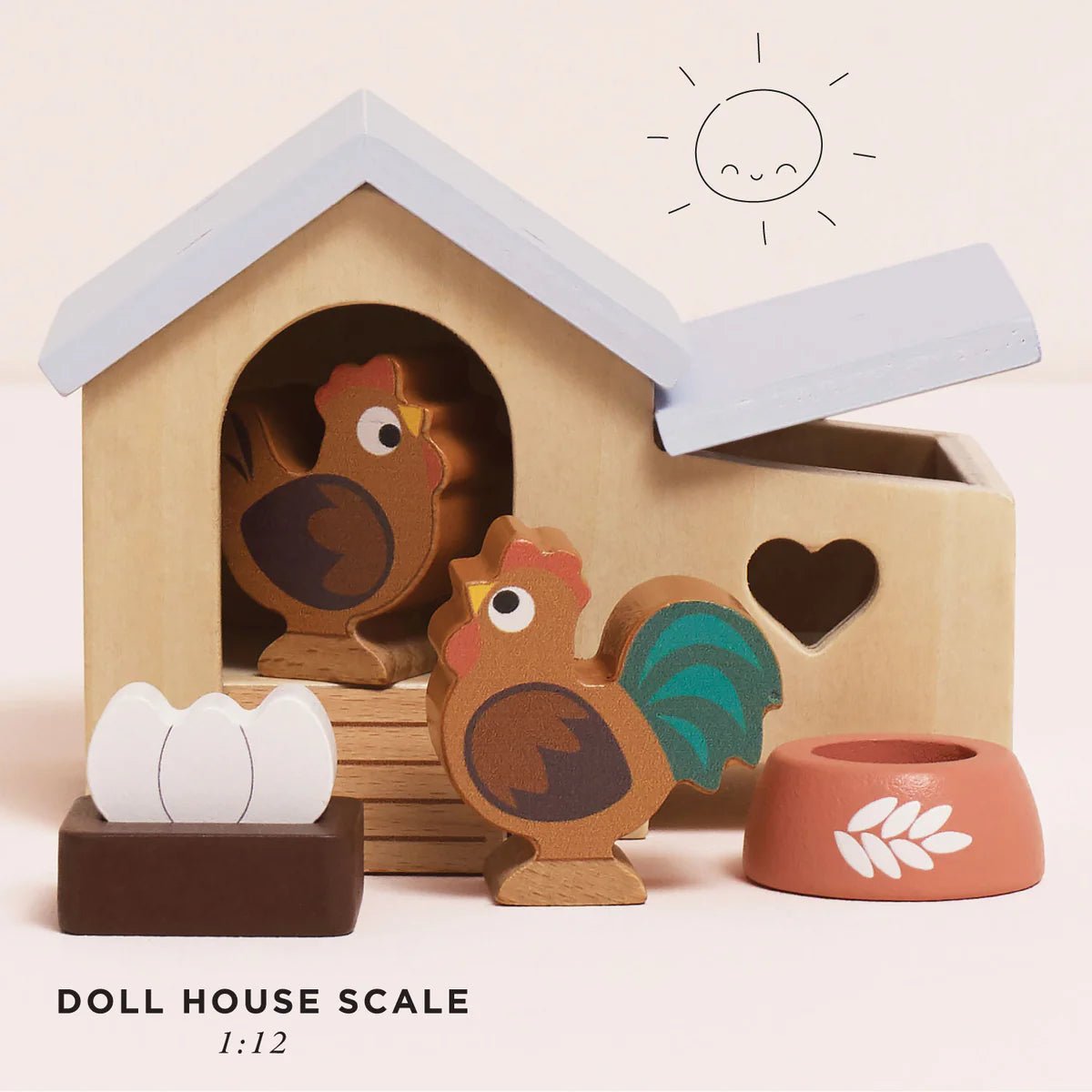 Le Toy Van Chicken Coop Playset - Princess and the Pea Boutique