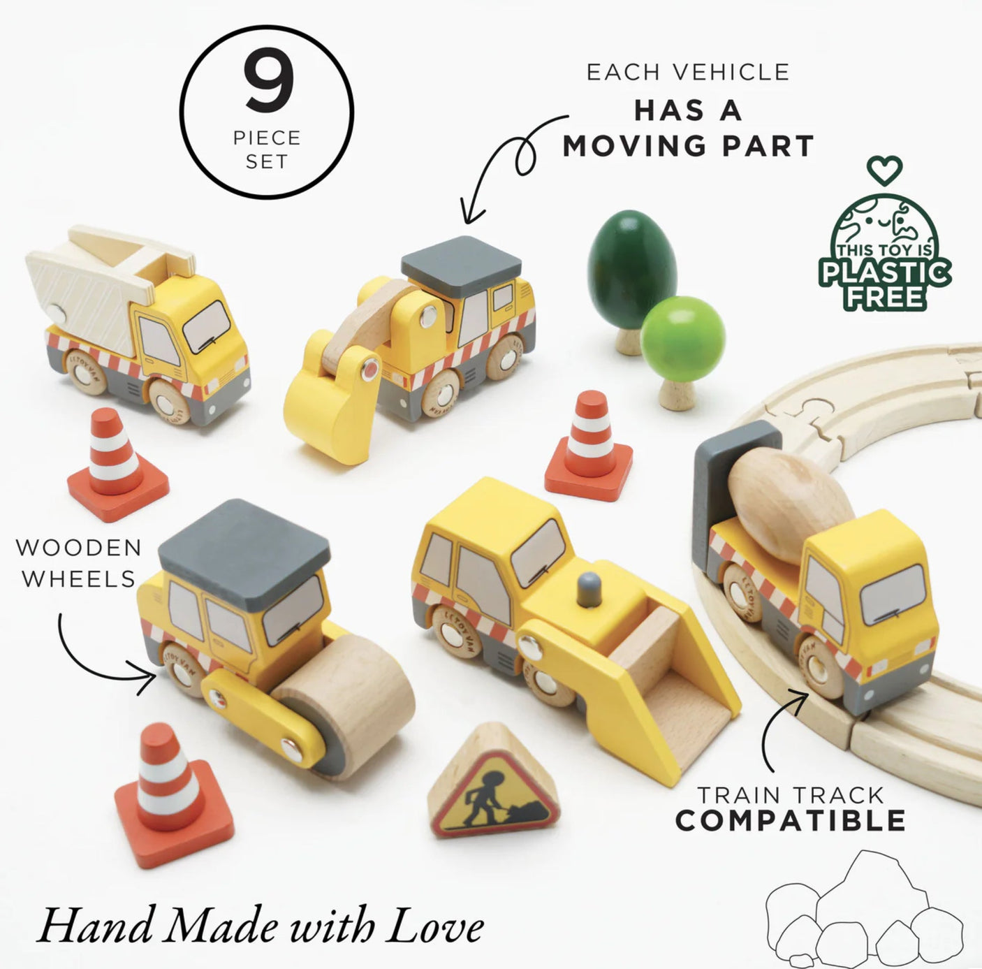 Le Toy Van Construction Toy Cars, Trucks & Diggers - Princess and the Pea Boutique