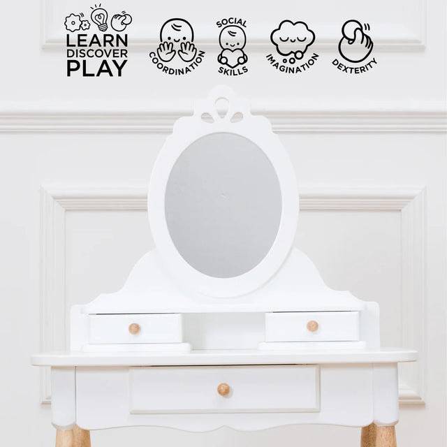 Le Toy Van Dressing - up Vanity Table & Stool - Princess and the Pea Boutique